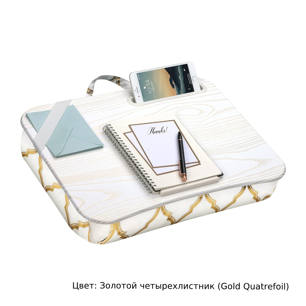 Портативная подставка-подушка для ноутбука. LAPGEAR Designer Lap Desk ...